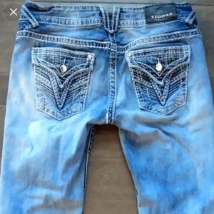 Vigoss The New York Boot Cut Embellished Jeans